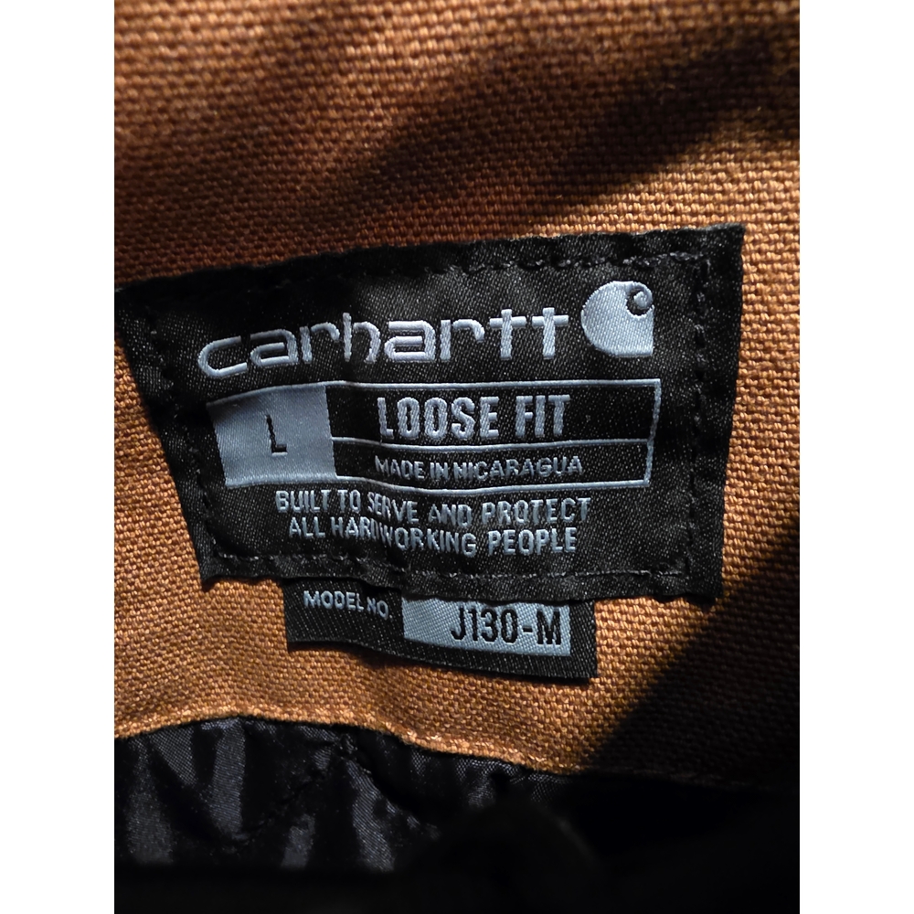 Carhartt Brown Men's Insulated Active Jacket Loose Fit - Picture 4 of 7